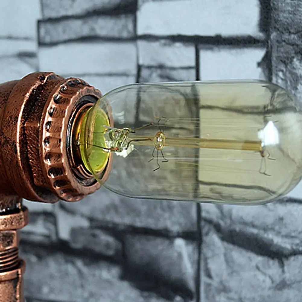 Американские винтажные Настенные светильники в стиле индустриал лампа для