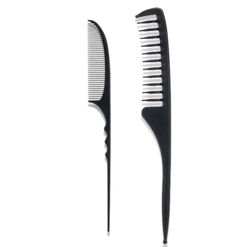 1Pc Hair Pointed Tail Comb Nice Type Clip Design Brush Tools for Hairbrush Carbon fiber Hairdressing Styling Salon|Расчески| |