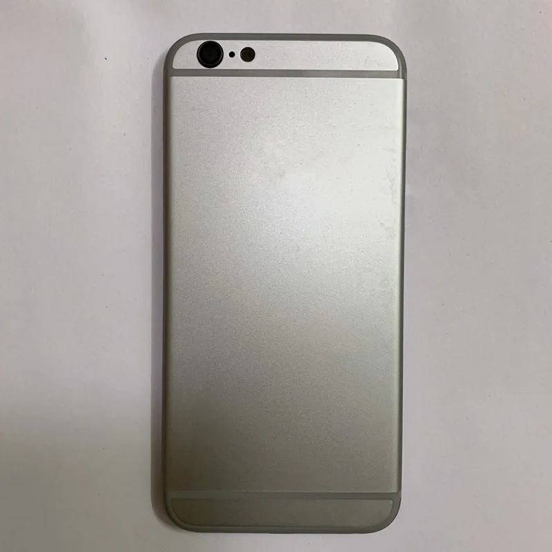 Серый Guanao, чехол для IPhone 6, 6G, чехол для батареи, чехол для корпуса, корпус среднего шасси с IMEI, запасные части для ремонта+ инструмент - Цвет: Серый
