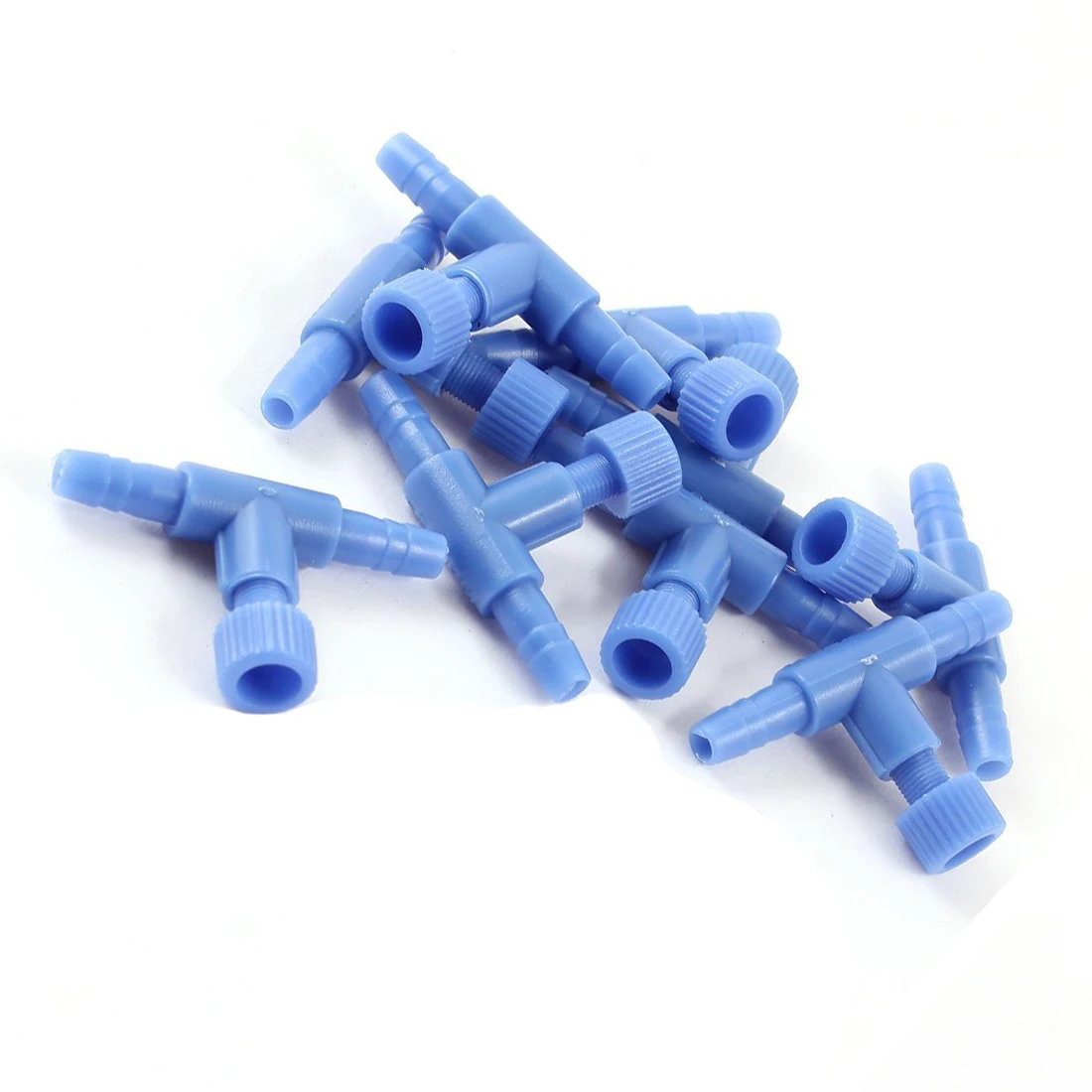 WSFS хит 10 штук пластиковый аквариум для рыб 2 пути воздушный насос регулирующие