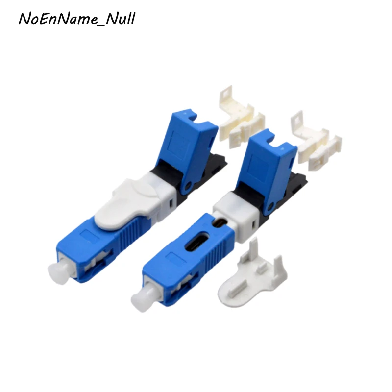 100PCS Optic Fiber Quick Connector FTTH SC/UPC SC/APC Single Mode Fast Special Equipment | Мобильные телефоны и