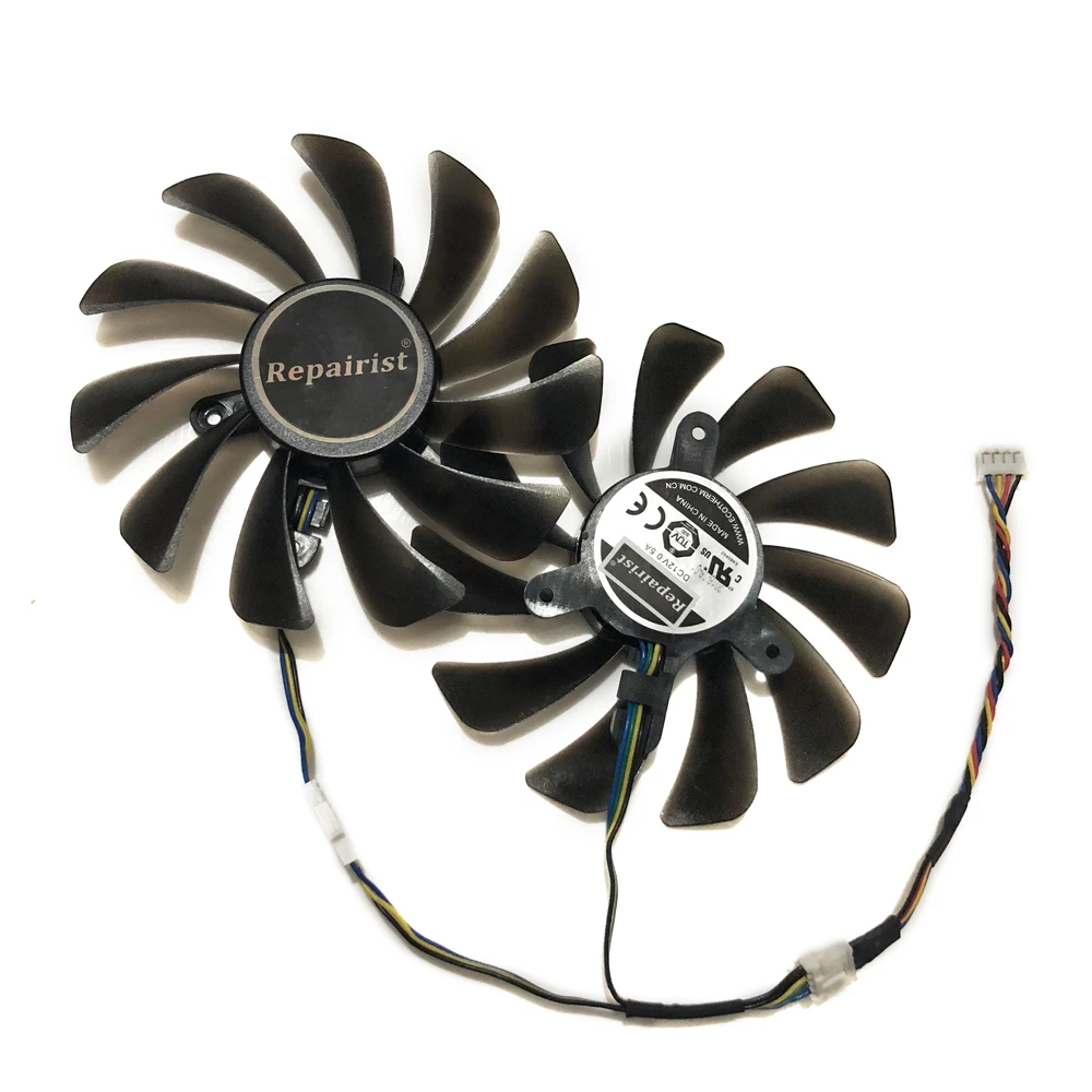 GeForce GTX 1080 Ti AMP Edition GPU VGA кулер вентилятор охлаждения для ZOTAC ZT P10810D 10P gtx1080ti видео