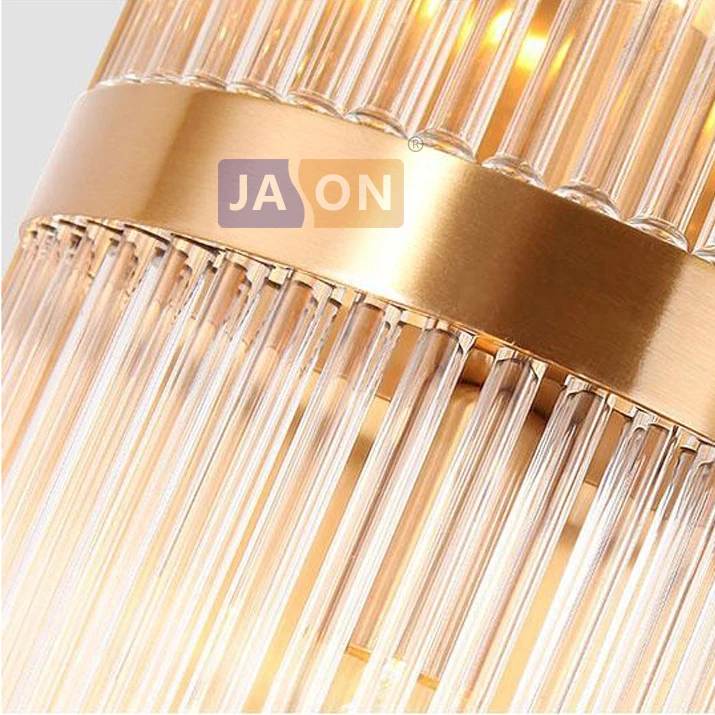 

LED Nordic Iron Crystal Gold Clear LED Lamp LED Light Wall lamp Wall Light Wall Sconce For Bedroom Corridor