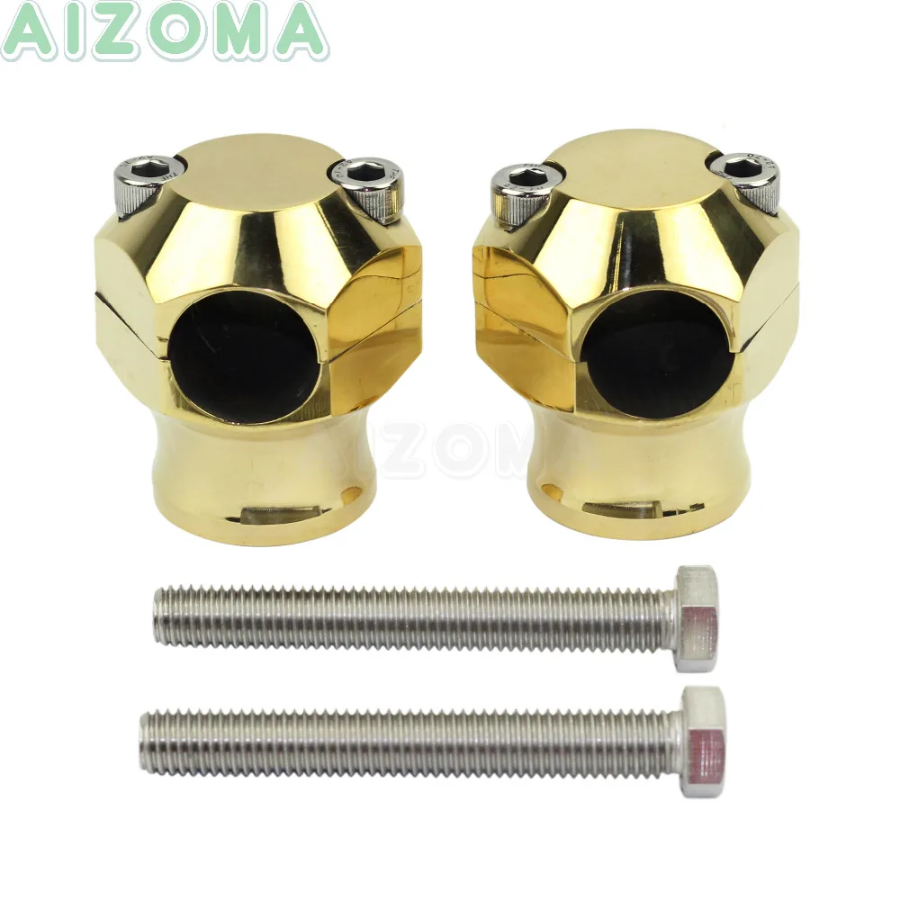 

1 inch Motorcycle Handlebar Riser Mount Handle Bar Clamp 25.4mm For Harley Sportster 883 Iron Dyna Bobber Chopper Custom