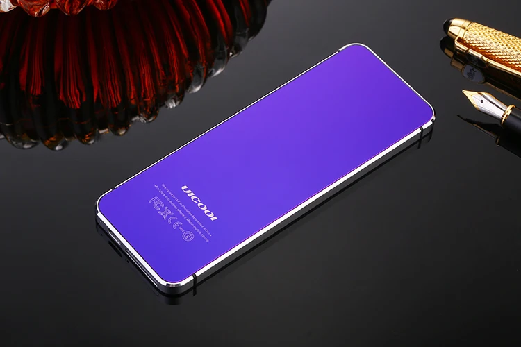 Ультратонкий карта мобильного телефона Ulcool V36 металлический корпус bluetooth dialer FM радио две sim-карты карманный мобильный телефон PK V26
