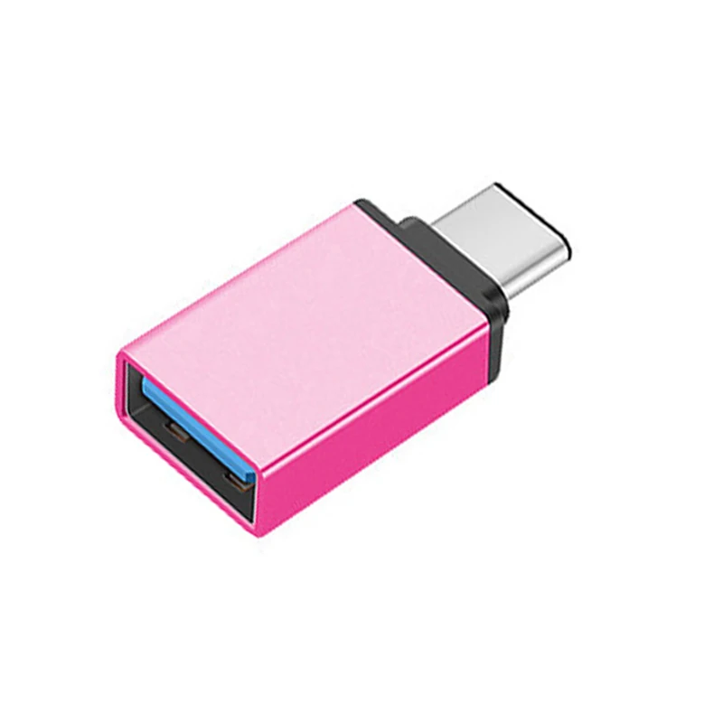 Адаптер конвертер Type C к USB 3 1 5 Гбит/с портативный для мобильного телефона