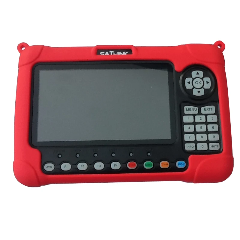 7 дюймов HD ЖК-дисплей Экран Satlink WS-6980 DVB-S2 DVB-T/T2 DVB-C комбо Satlink 6980 Цифровой спутниковый Finder метр Finder анализатор спектра