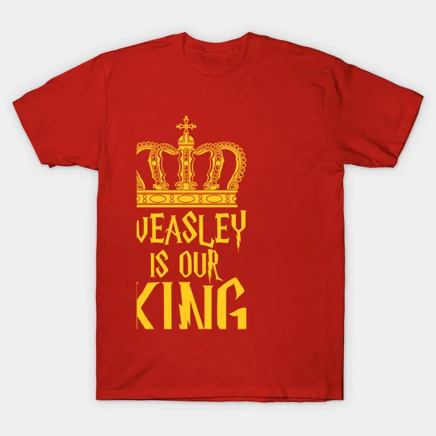 Harry shirt Our King T-Shirt potter Мужская одежда