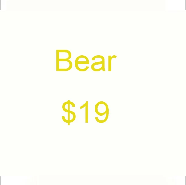 

Speciaal links USD 19 For Extra Fee-Bear
