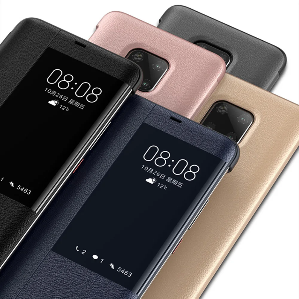 Оригинальный 100% Официальный умный защитный чехол для HUAWEI mate 20 pro Чехол С