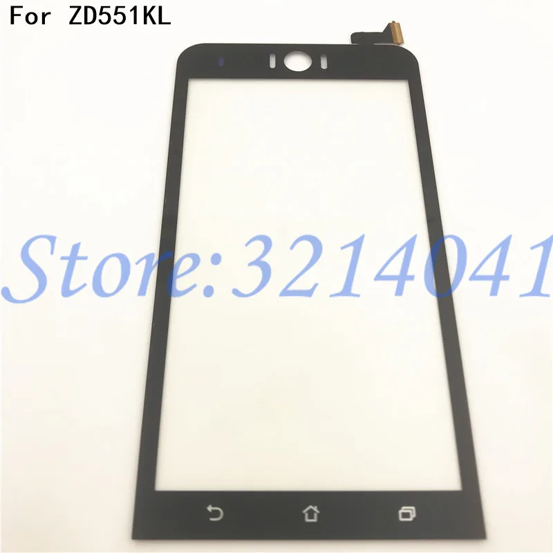 Протестировано 5,5 дюймов для Asus Zenfone Selfie ZD551KL Z00UD сенсорный экран дигитайзер сенсор запасная Передняя стеклянная панель Запчасти