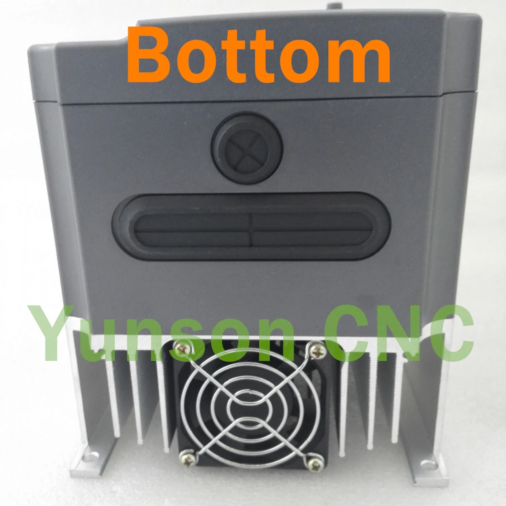 4KW 5hp 400Hz variable frequency drive VFD inverter220V single phase input 380V 3phase output for water/Air cooled spindle motor |