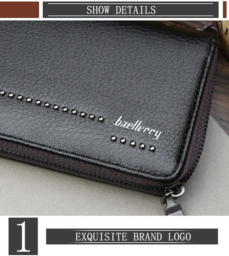 Мужской кошелек клатч мульти-карта Ретро Молодежный Длинный кошелек Большая вместительная сумка для мобильного телефона Мужская