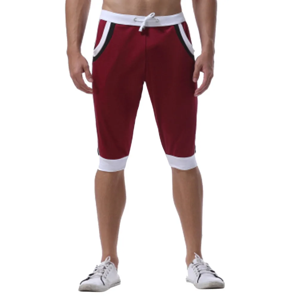 Летние мужские тонкие спортивные шорты Гавайские хипстерские Модные пляжные