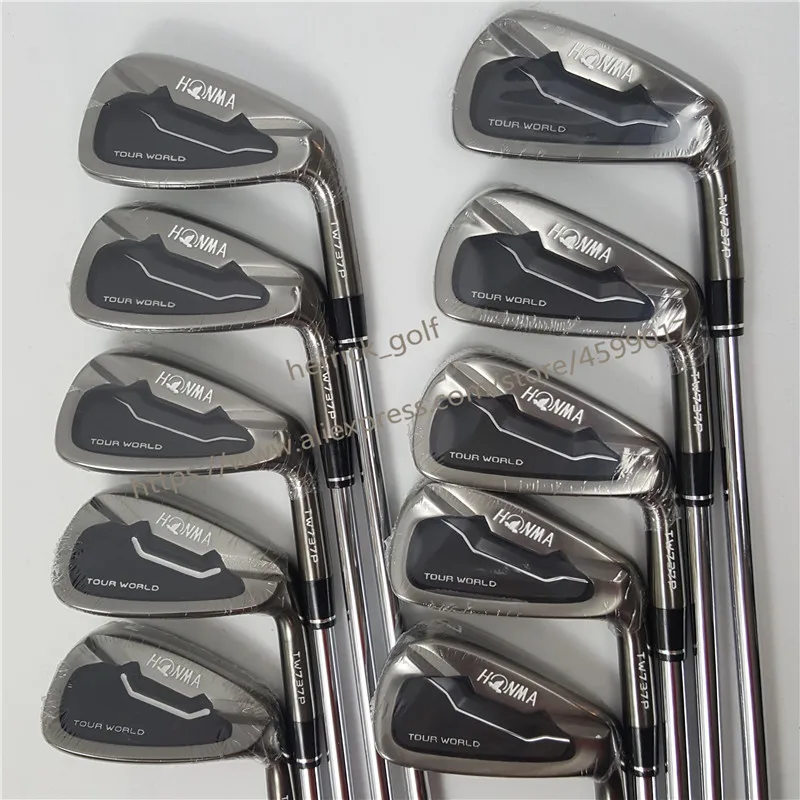 Набор утюгов для гольфа HONMA Tour World TW737p железная группа 4-10 Вт(10 шт.) черная головка стальной вал R/S