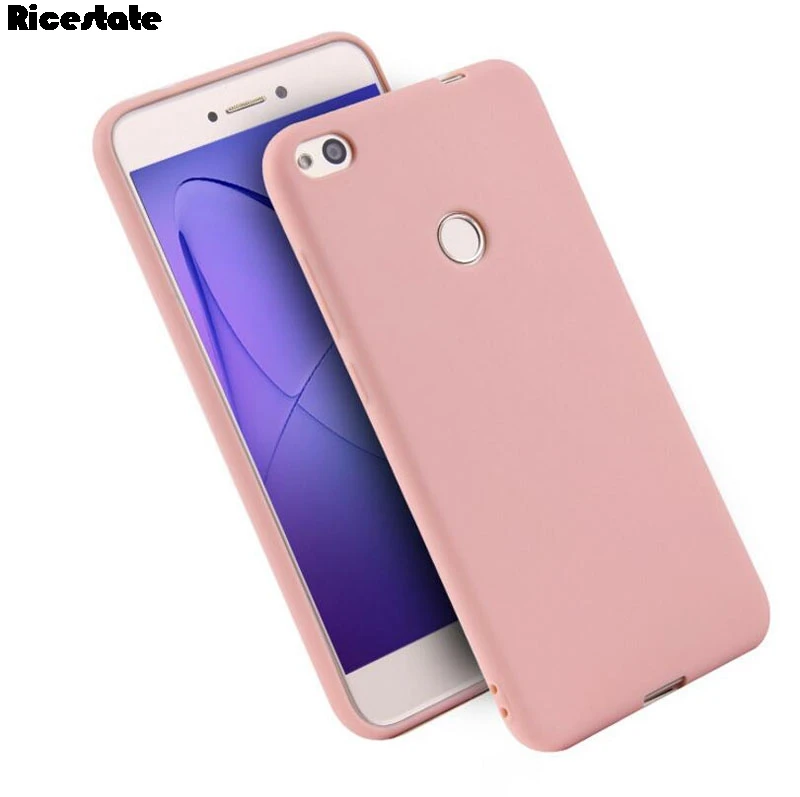 ForHuawei Honor 8 lite / P8 2017 P9 Lite прозрачный ТПУ и матовый сплошной цвет задняя крышка