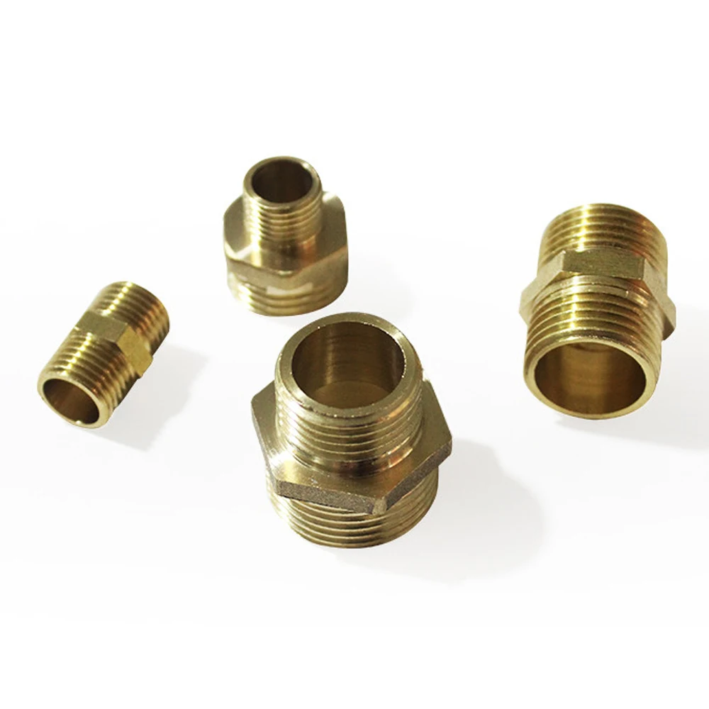 Латунная трубка BSP 1/8 &quot1/4&quot 3/8 &quot1/2&quot 3/4 &quot1&quot с шестигранной насадкой для