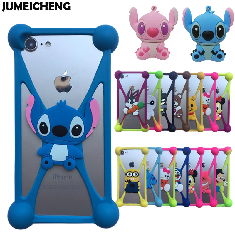 Красивый силикон 3D Чехол Для Doogee HOMTOM HT50 HT37 HT27 HT26 HT20 HT17 HT16 HT7 HT6 HT3 с рисунками зверей