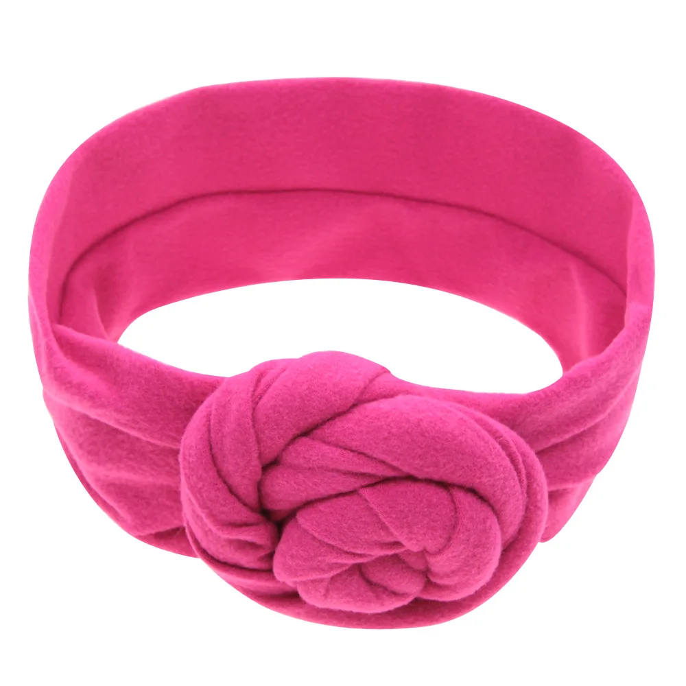 2018 new 1ps only New Flower head band elastic cotton Kids headwrap Floral bead turban Newborns shower gift Newborn headbands | Детская
