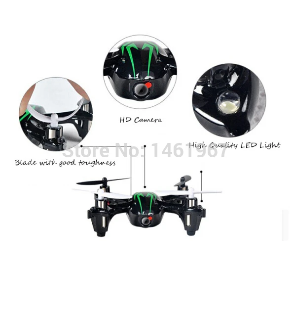 H108C X6 2 4G 4CH RC UFO H107 c 0.3Mp камера и светильник VS Hubsan X4 C различные цвета бесплатная