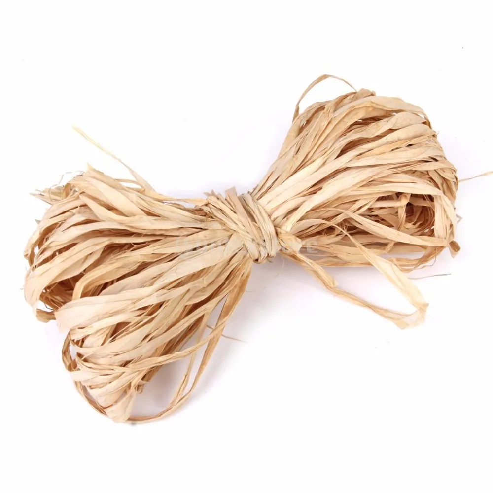 Ленточный шнур из рафии для цветочной подарочной упаковки 10 м | Дом и сад