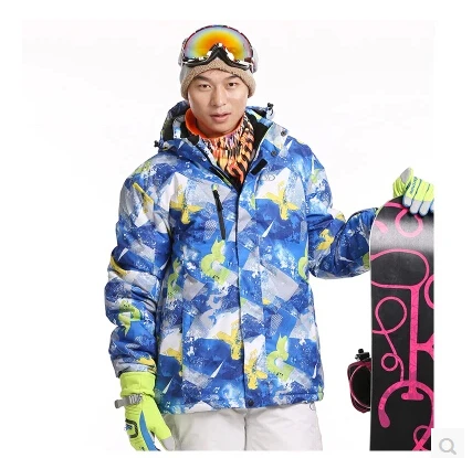 Зимняя мужская куртка водонепроницаемые и ветрозащитные походные уличные