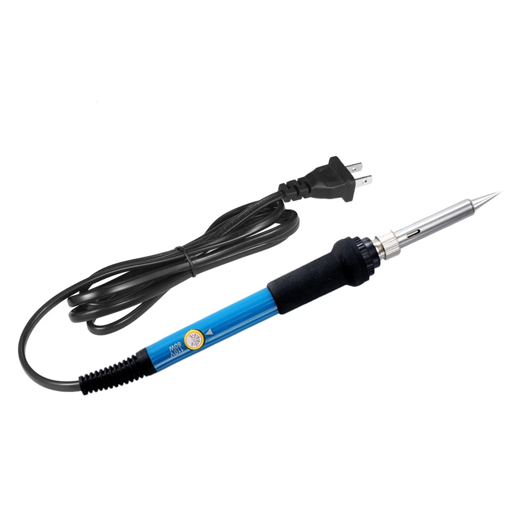 60W Electric Welding Soldering Iron Adjustable Temperature + 5 Replacement Tip Set | Инструменты