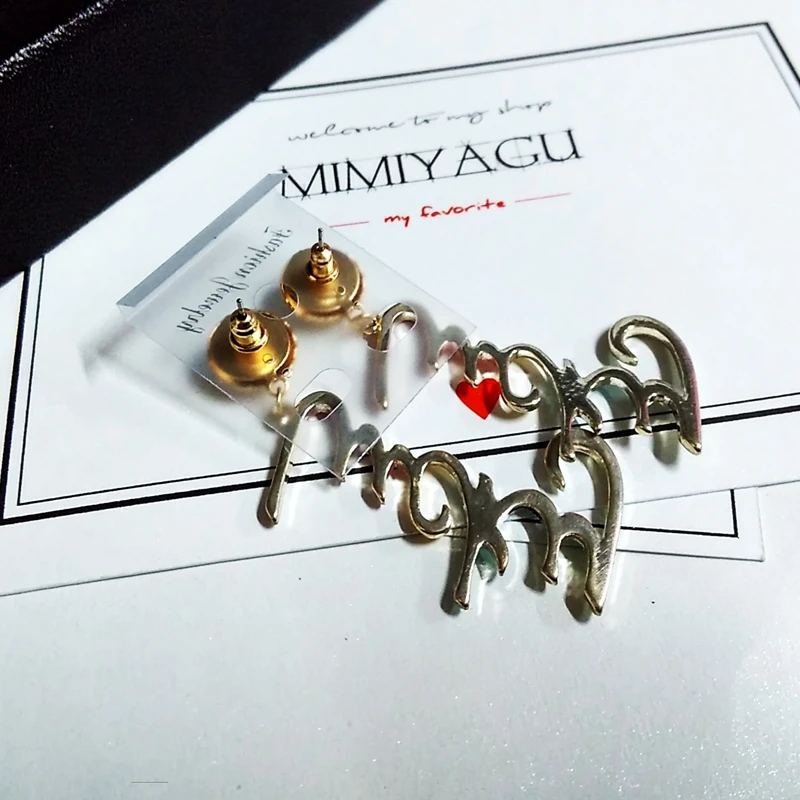 Большие акриловые украшения для вечеринок|dangle earrings|earrings bigbrinco grande |