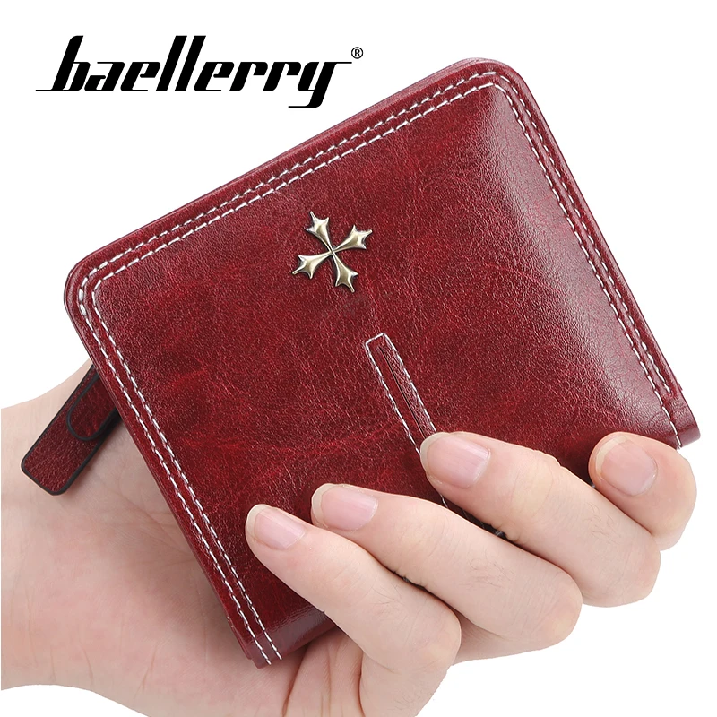 Baellerry женский короткий кошелек на молнии для монет держатель карт женские