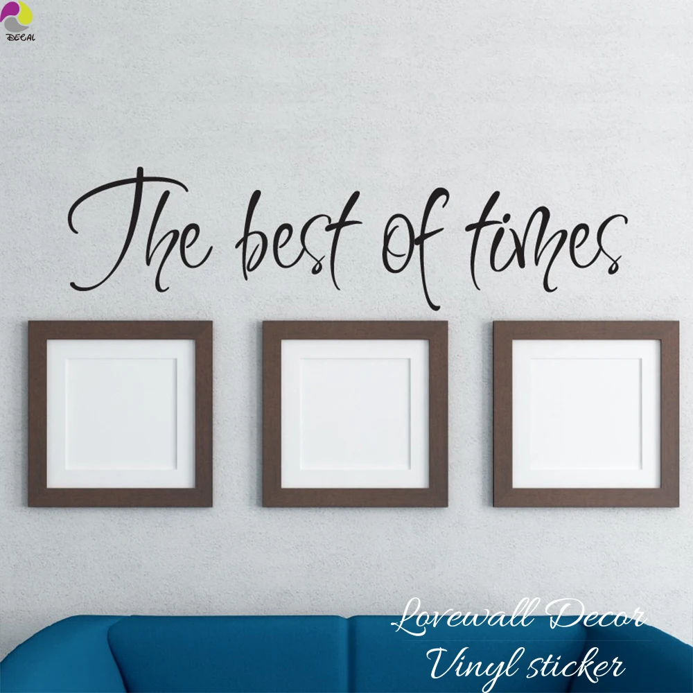 Фоторамка с надписью The Best Of Times|home decor|family quoteswall decals |
