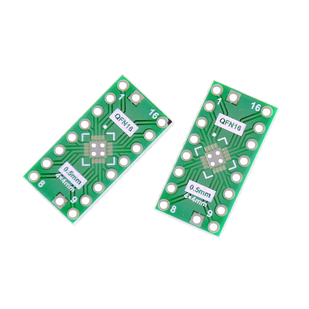10 шт. QFN16 Pin шаг 0 65 мм 5 к DIP16 адаптер PCB плата преобразователь|Соединители| |