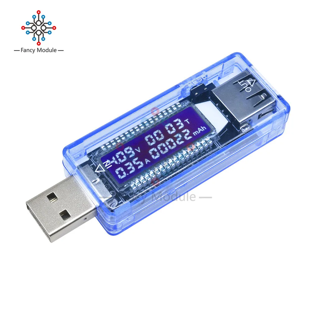 Diymore USB зарядное устройство Доктор напряжение измеритель тока Рабочее время мощность Батарея ёмкость тестер измерительные инструменты - Цвет: Type 1