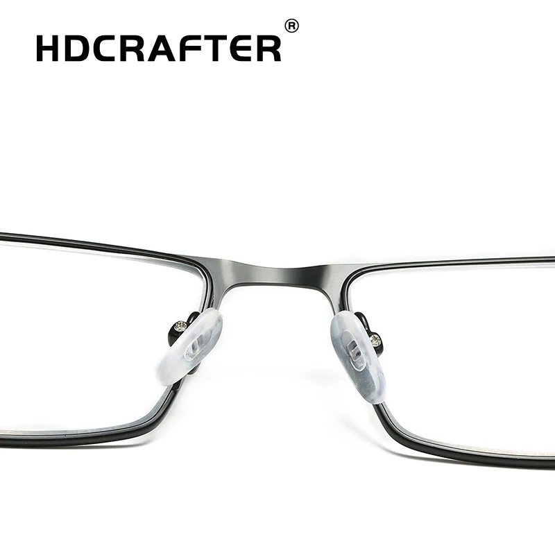 HDCRAFTER Для мужчин, очки для чтения от компьютера для Для мужчин очки Oculos De Grau анти синего цвета оправы для очков+ 1,0 1,5 2,0 2,5