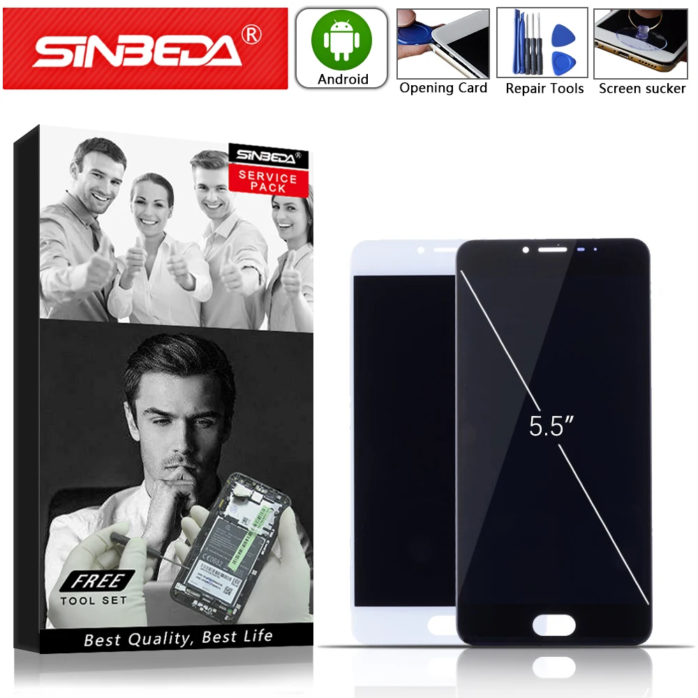 5 &quotоригинальный экран для Meizu U20 lcd U680A U685C U685M U685Q U685H ЖК-дисплей кодирующий