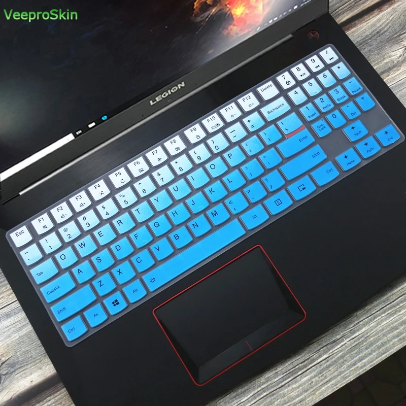Силиконовый защитный чехол-клавиатура для 15,6 ''lenovo Legion Y720 Y540 Y530 Y520 R720 Y7000(15'') Y730 Y740(17 ''