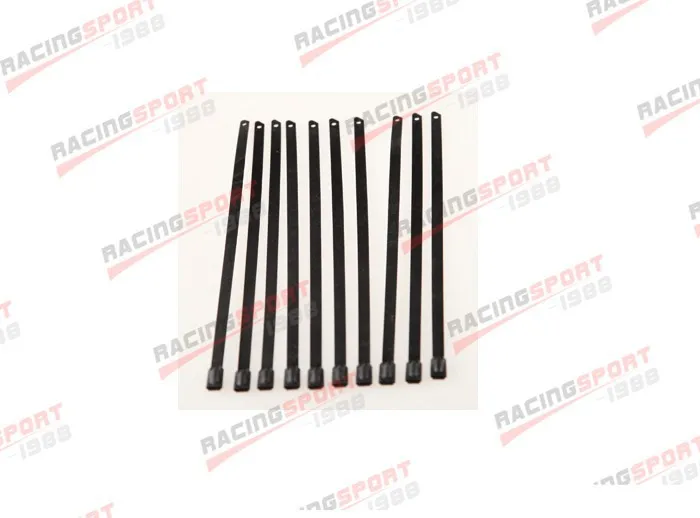 

10PCS 8" STAINLESS STEEL WIRE/CABLE TIES LONG FOR EXHAUST PIPE METAL HEADER WRAP