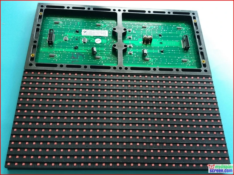 P10 smd полууличный комнатный красный 320*160 32*16 Одноцветный hub12 монохромный
