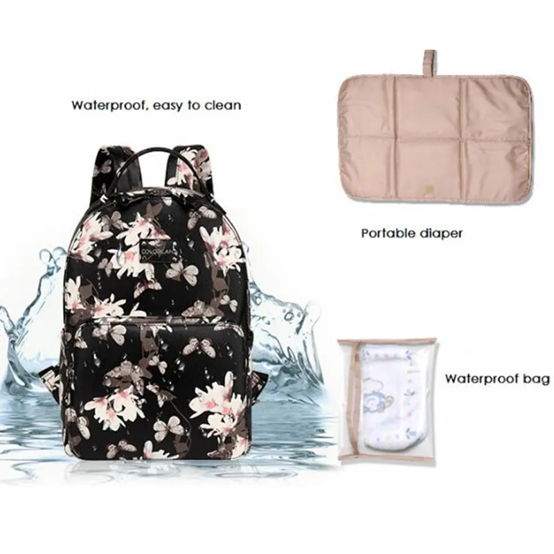 Goede Waterdichte Reizen Moederschap Baby Mummie Nappy Luiertas Rugzak Tassen Voor Mama Moeder Handtas Organizer Bolso Maternal Drop Schip