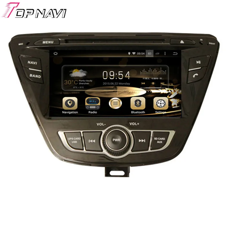 Topnavi 7 ''Octa Core 4 Гб RAM Android 6 0 Автомобильный видеоплеер Авто аудио DVD ПК для HYUNDAI