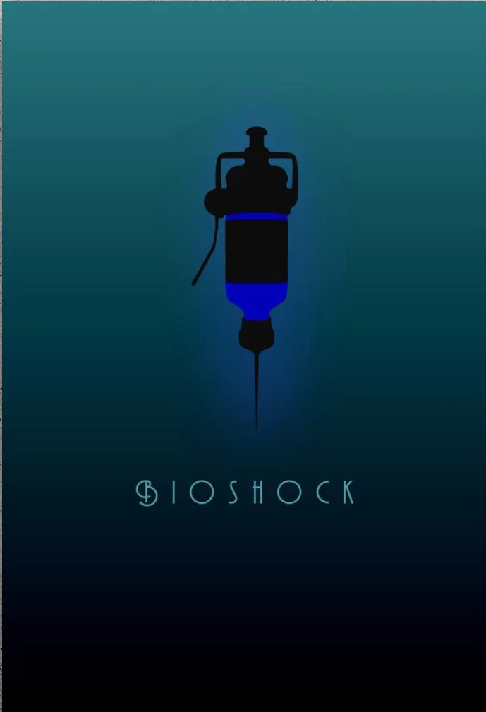 MX021 Горячая видео игра BioShock восхищение Туризм бесконечная пользовательская картина А4 А3 а2 плакат искусство шелк Холст Домашний номер настенный принт Декор - Цвет: Picture 002