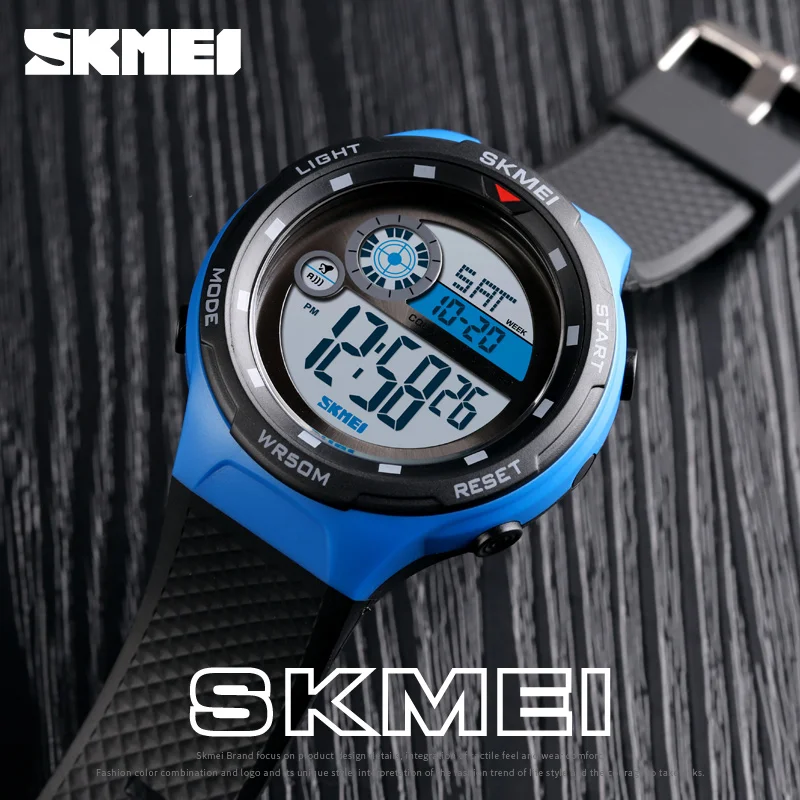 SKMEI спортивные часы мужские цифровые часы модные уличные спортивные водонепроницаемые наручные часы будильник цифровые часы relogio masculino