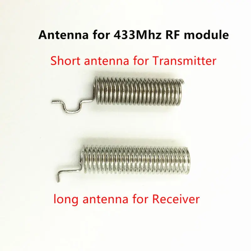 FUNSHION LAB 433 mhz радиочастотный передатчик и приемник Superheterodyne ASK433 модуль с антенной