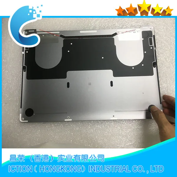 Оригинальный Новый A1706 Нижняя крышка корпуса для Apple Macbook 13 &quotA1706 2016 года серый