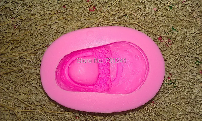 New Arrival! Design 280 Ballet Shoes Shape Silicone 3D Fondant Mold Soap Cake Decoration Tool | Дом и сад