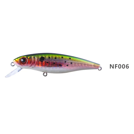 NF006 NOEBY гольян NBL9181 басовый Щука Карп морский глаз форель пластиковый рыболовный воблер, твердая наживки плавающие наживки набор искусственных приманок море 8 см/9,3 г - Цвет: NF006