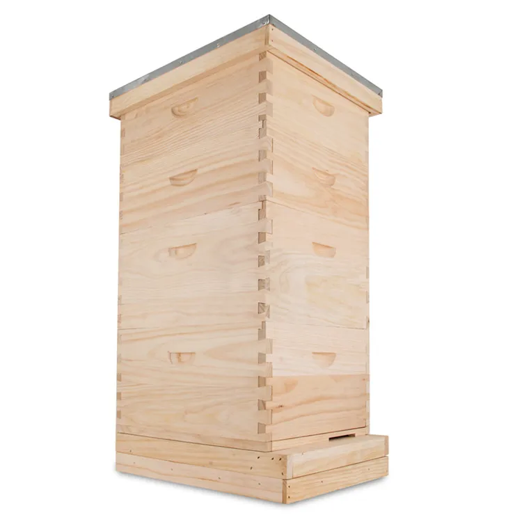 Новый Lang Box Bee Hive 10 Frame 2 Deep Medium (включает все рамки и основы) четыре слоя|Инструменты