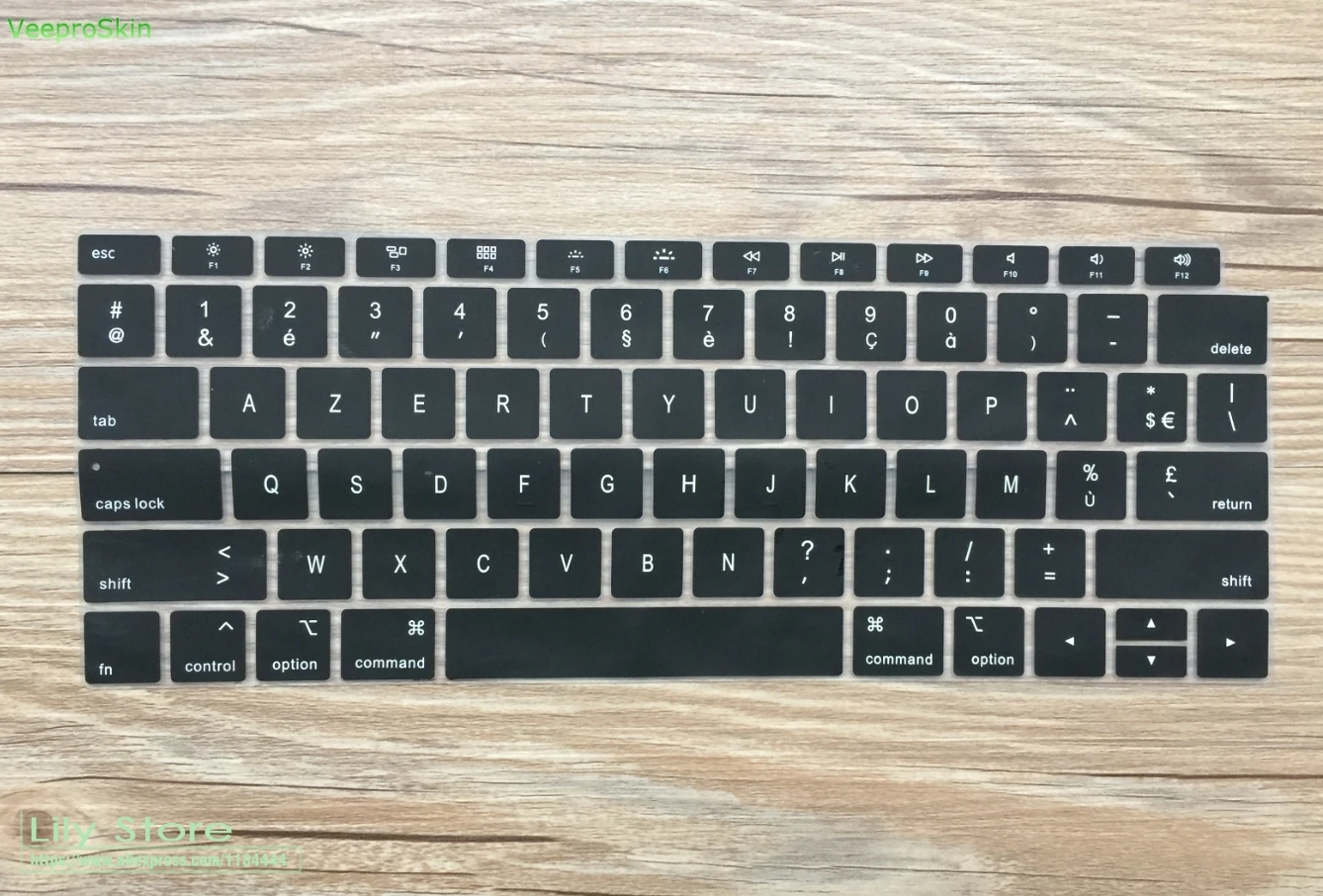 Французский клавир защитный чехол AZERTY для клавиатуры Apple Macbook New Air 13 с дисплеем retina Touch ID A1932