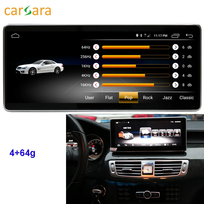 4G ram 64G rom Автомобильная Android видео интеграция для Mercedes Ben z CLS класс W218 2012