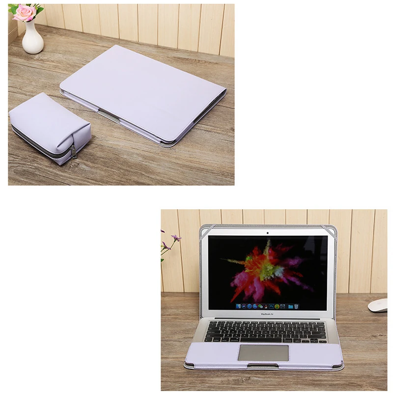 Чехол для ноутбука с теплоотводом Macbook Air Retina 11 12 13 15 Pro 3 4 чехол из искусственной