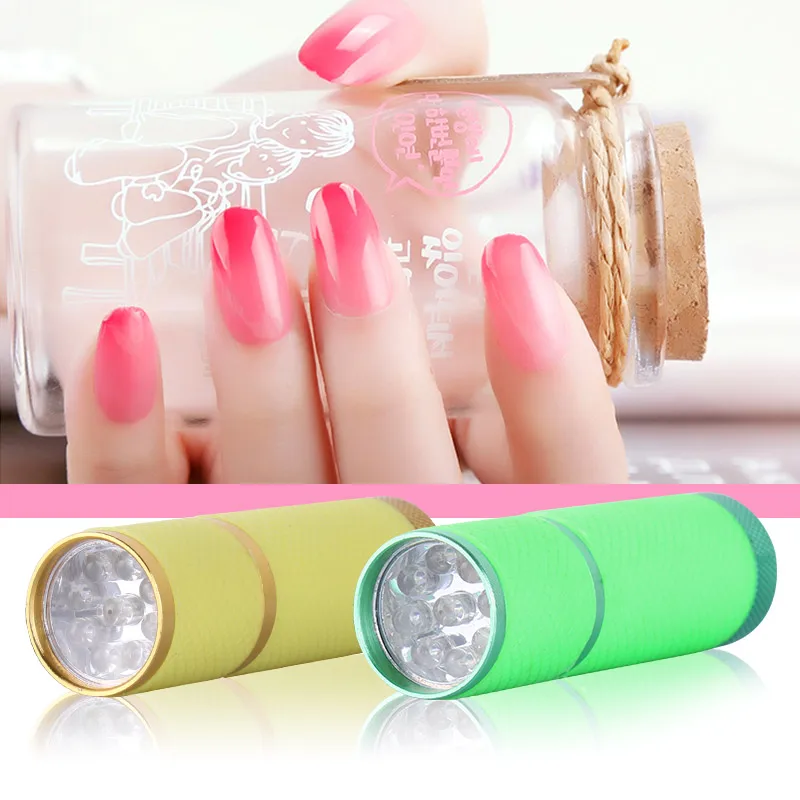 Belen 9 Вт Сушилка для ногтей мини светодиодный фонарик УФ лампа портативная